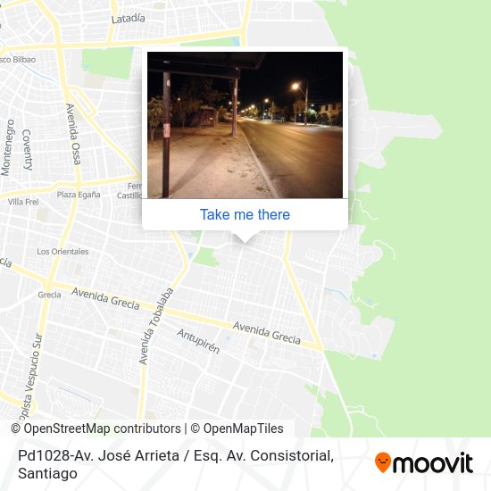 Pd1028-Av. José Arrieta / Esq. Av. Consistorial map