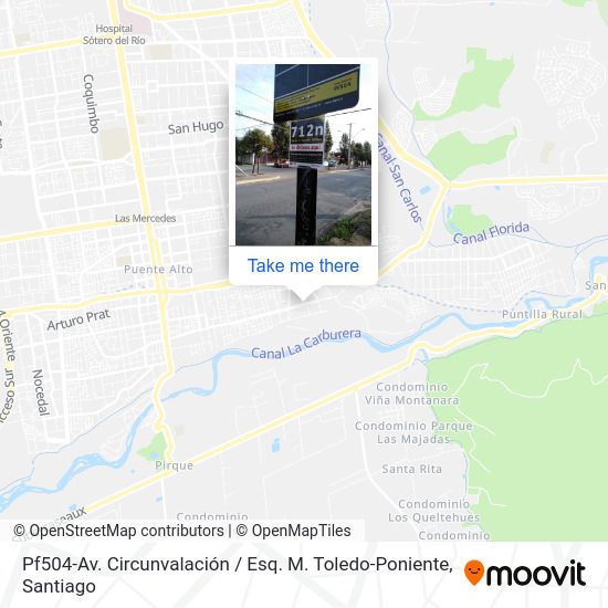 Mapa de Pf504-Av. Circunvalación / Esq. M. Toledo-Poniente
