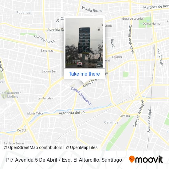 Pi7-Avenida 5 De Abril / Esq. El Altarcillo map