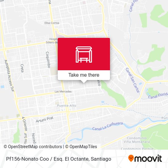 Mapa de Pf156-Nonato Coo / Esq. El Octante