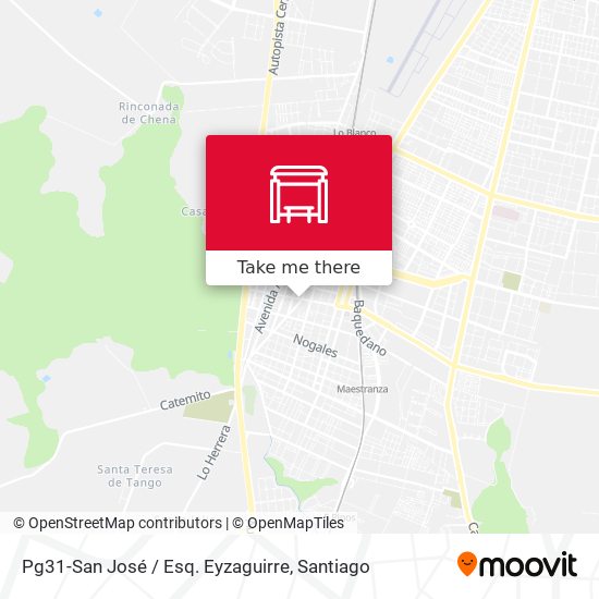 Pg31-San José / Esq. Eyzaguirre map