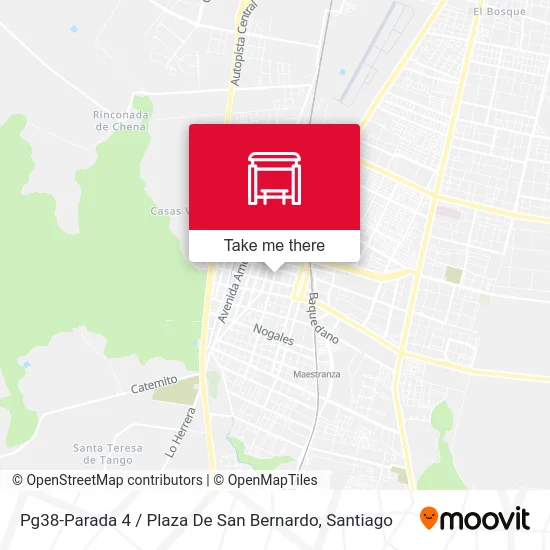 Pg38-Parada 4 / Plaza De San Bernardo map