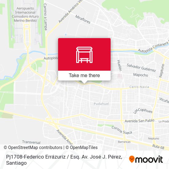 Mapa de Pj1708-Federico Errázuriz / Esq. Av. José J. Pérez