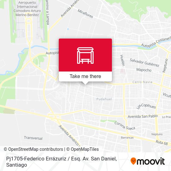 Pj1705-Federico Errázuriz / Esq. Av. San Daniel map