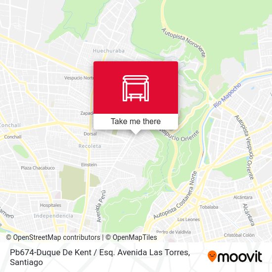 Pb674-Duque De Kent / Esq. Avenida Las Torres map