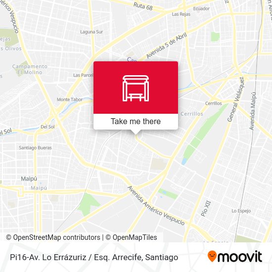 Pi16-Av. Lo Errázuriz / Esq. Arrecife map