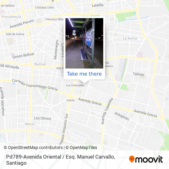 Mapa de Pd789-Avenida Oriental / Esq. Manuel Carvallo