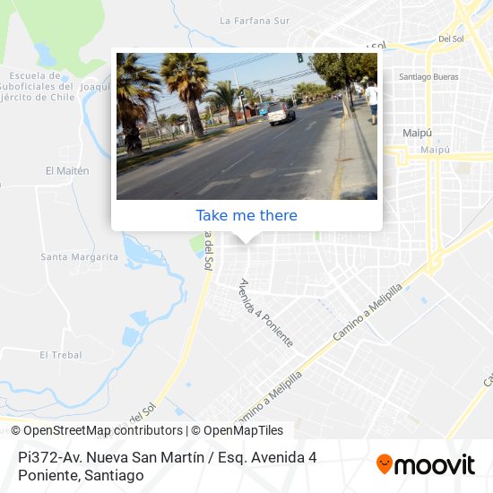 Pi372-Av. Nueva San Martín / Esq. Avenida 4 Poniente map