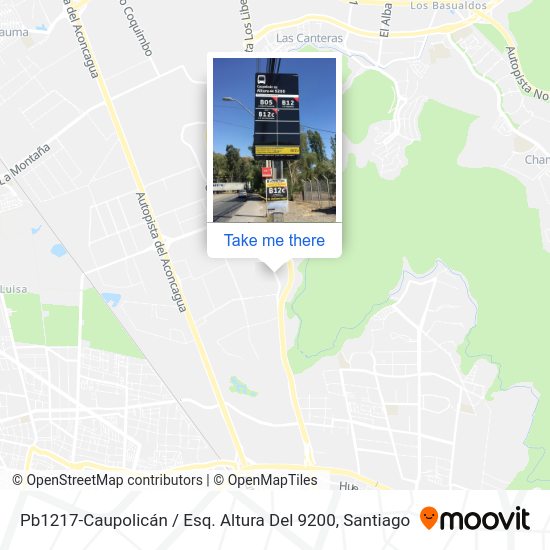 Mapa de Pb1217-Caupolicán / Esq. Altura Del 9200
