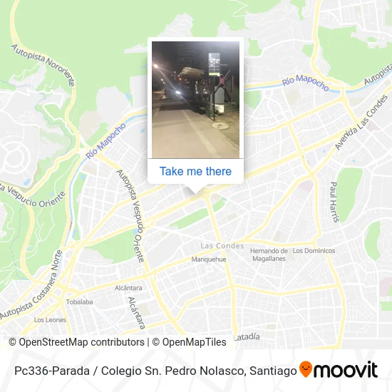 Pc336-Parada / Colegio Sn. Pedro Nolasco map