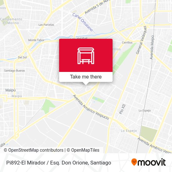 Pi892-El Mirador / Esq. Don Orione map