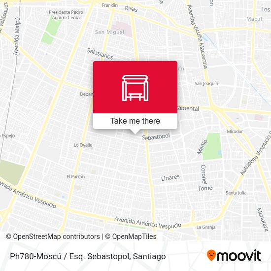 Ph780-Moscú / Esq. Sebastopol map