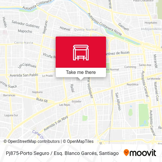 Pj875-Porto Seguro / Esq. Blanco Garcés map