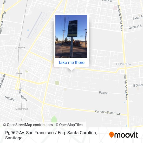 Pg962-Av. San Francisco / Esq. Santa Carolina map