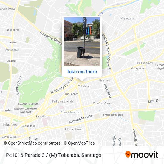 Pc1016-Parada 3 / (M) Tobalaba map