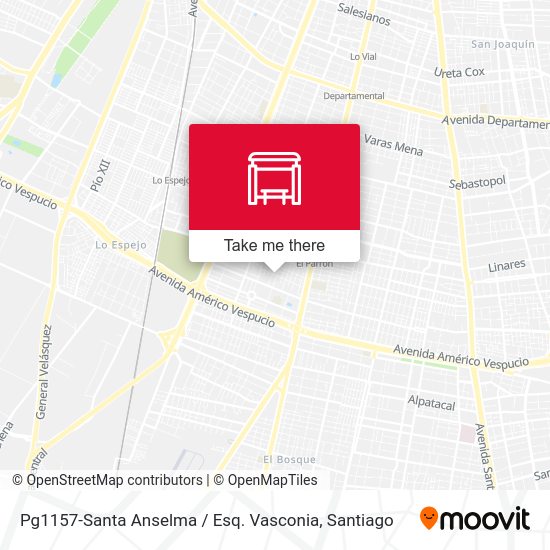 Mapa de Pg1157-Santa Anselma / Esq. Vasconia