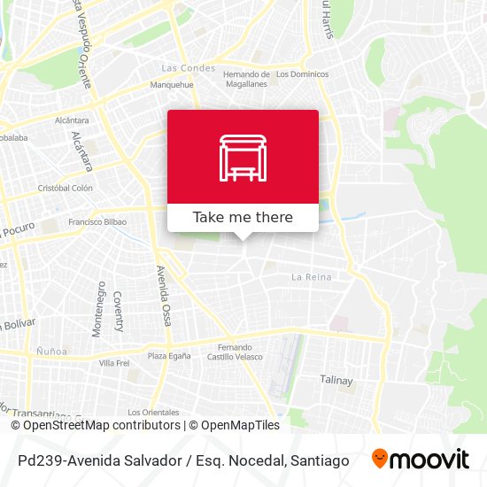 Pd239-Avenida Salvador / Esq. Nocedal map