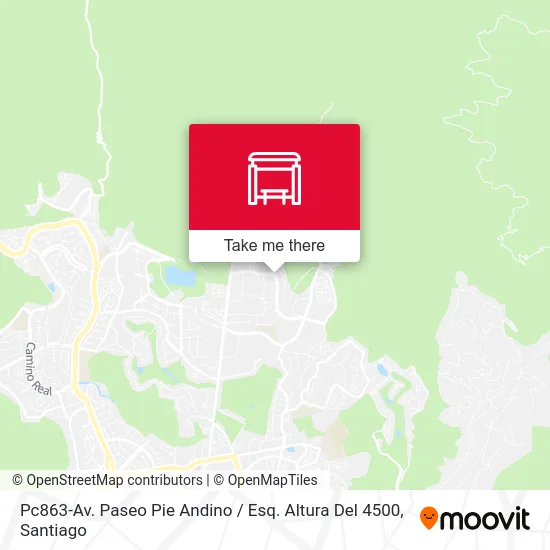 Pc863-Av. Paseo Pie Andino / Esq. Altura Del 4500 map