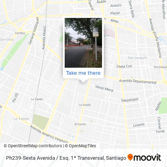 Ph239-Sexta Avenida / Esq. 1ª Transversal map