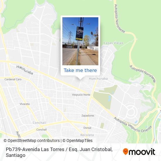 Pb739-Avenida Las Torres / Esq. Juan Cristobal map