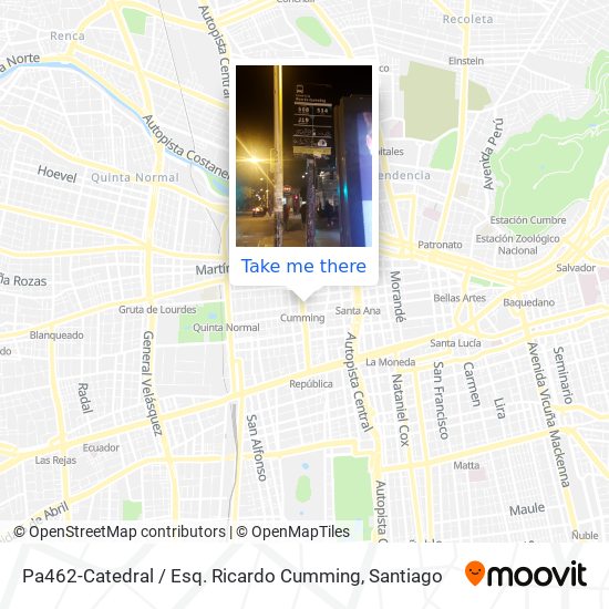 Pa462-Catedral / Esq. Ricardo Cumming map