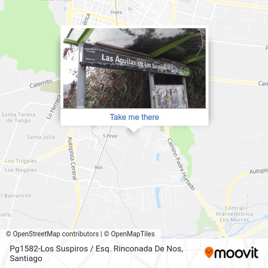 Pg1582-Los Suspiros / Esq. Rinconada De Nos map