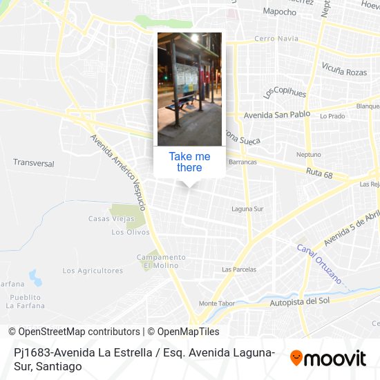 Pj1683-Avenida La Estrella / Esq. Avenida Laguna-Sur map