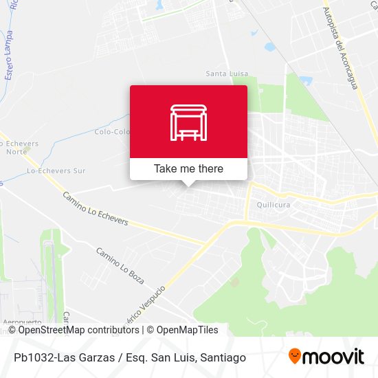 Mapa de Pb1032-Las Garzas / Esq. San Luis