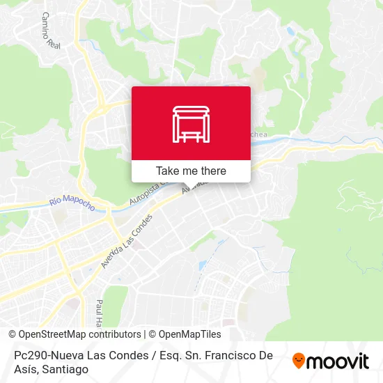 Pc290-Nueva Las Condes / Esq. Sn. Francisco De Asís map
