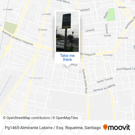 Pg1465-Almirante Latorre / Esq. Riquelme map
