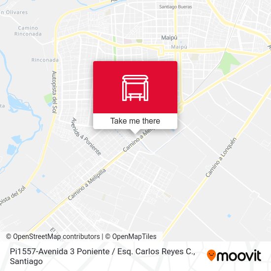Pi1557-Avenida 3 Poniente / Esq. Carlos Reyes C. map