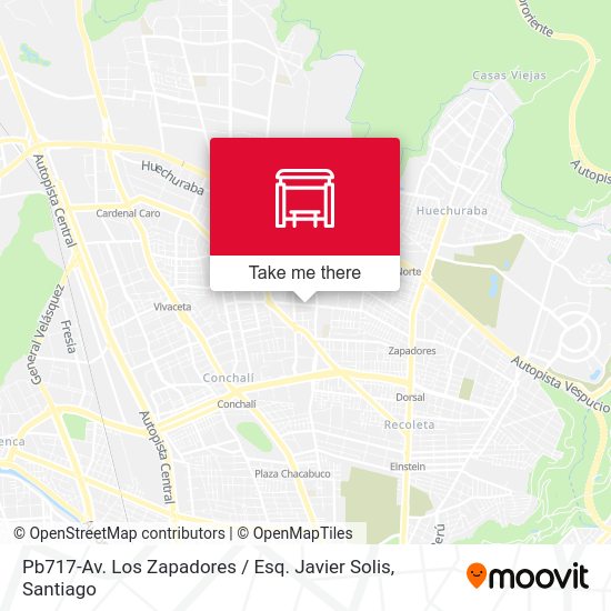 Mapa de Pb717-Av. Los Zapadores / Esq. Javier Solis