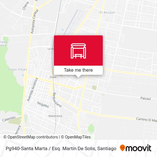 Pg940-Santa Marta / Esq. Martín De Solis map