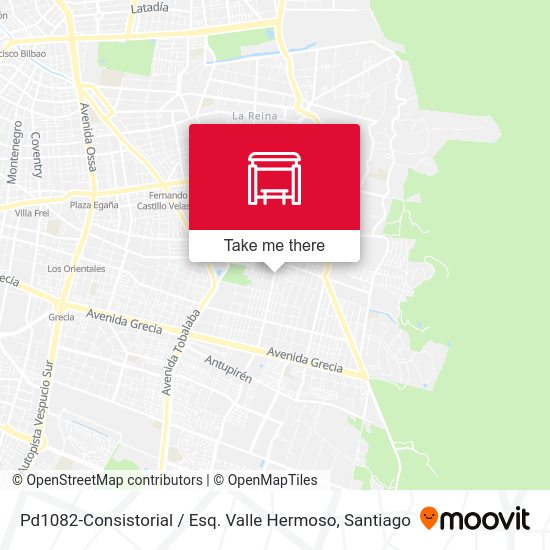 Mapa de Pd1082-Consistorial / Esq. Valle Hermoso