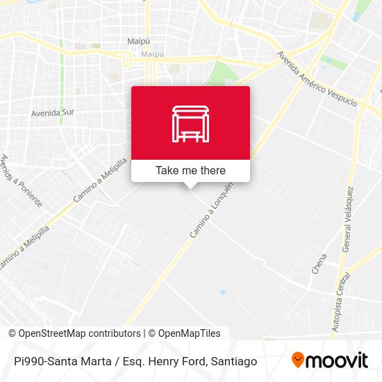 Pi990-Santa Marta / Esq. Henry Ford map