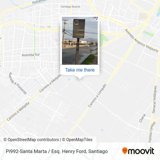 Mapa de Pi992-Santa Marta / Esq. Henry Ford