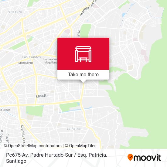 Mapa de Pc675-Av. Padre Hurtado-Sur / Esq. Patricia