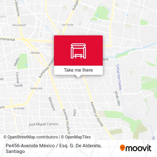 Pe456-Avenida México / Esq. G. De Alderete map