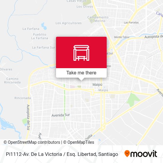 Pi1112-Av. De La Victoria / Esq. Libertad map