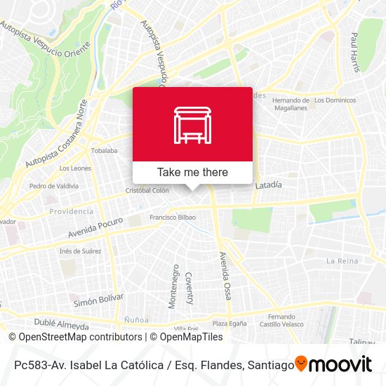 Pc583-Av. Isabel La Católica / Esq. Flandes map