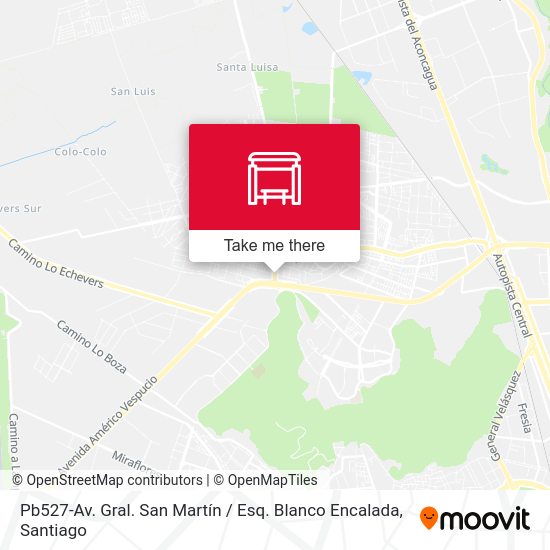 Mapa de Pb527-Av. Gral. San Martín / Esq. Blanco Encalada