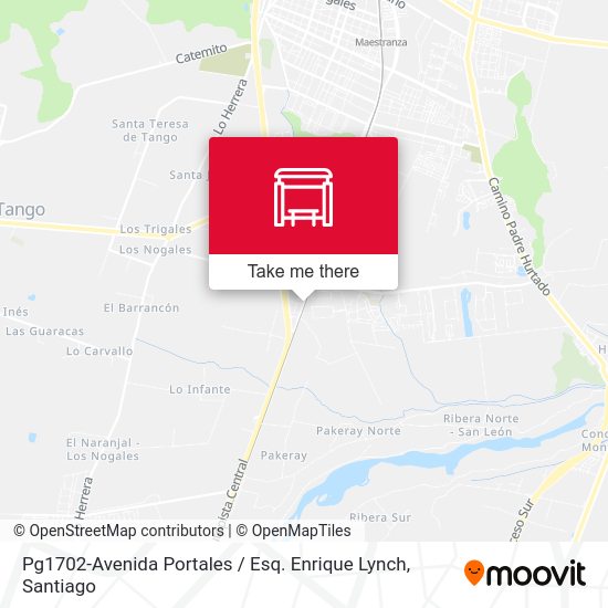 Mapa de Pg1702-Avenida Portales / Esq. Enrique Lynch
