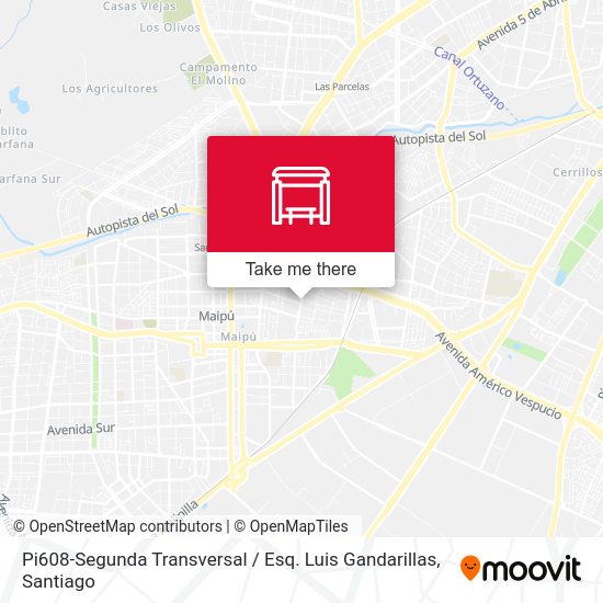 Pi608-Segunda Transversal / Esq. Luis Gandarillas map