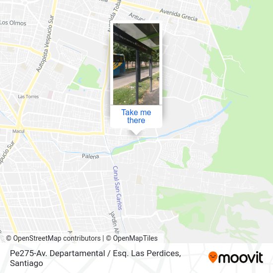 Pe275-Av. Departamental / Esq. Las Perdices map