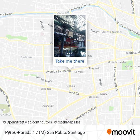 Pj956-Parada 1 / (M) San Pablo map