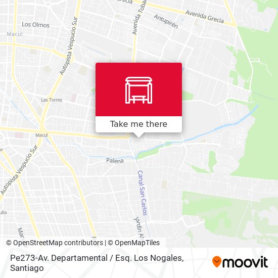 Pe273-Av. Departamental / Esq. Los Nogales map