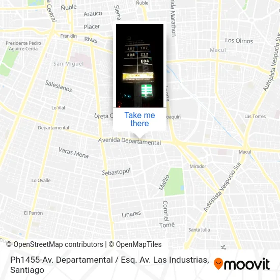 Ph1455-Av. Departamental / Esq. Av. Las Industrias map
