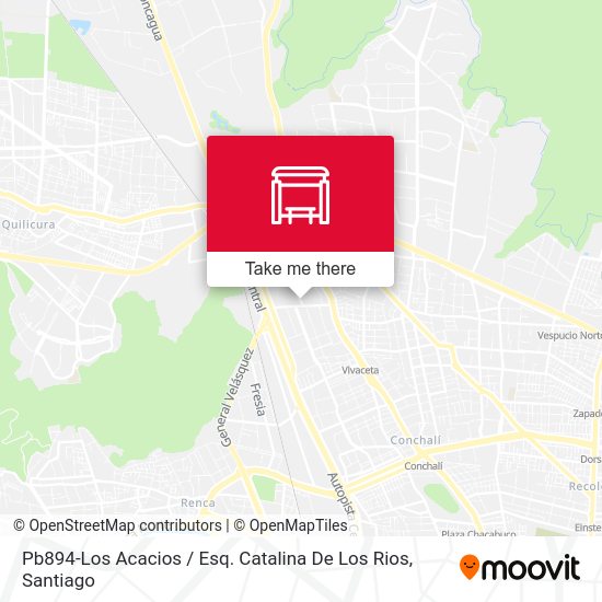 Pb894-Los Acacios / Esq. Catalina De Los Rios map