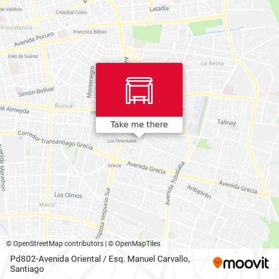 Pd802-Avenida Oriental / Esq. Manuel Carvallo map