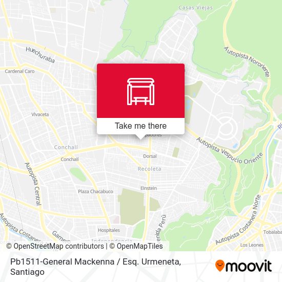 Mapa de Pb1511-General Mackenna / Esq. Urmeneta